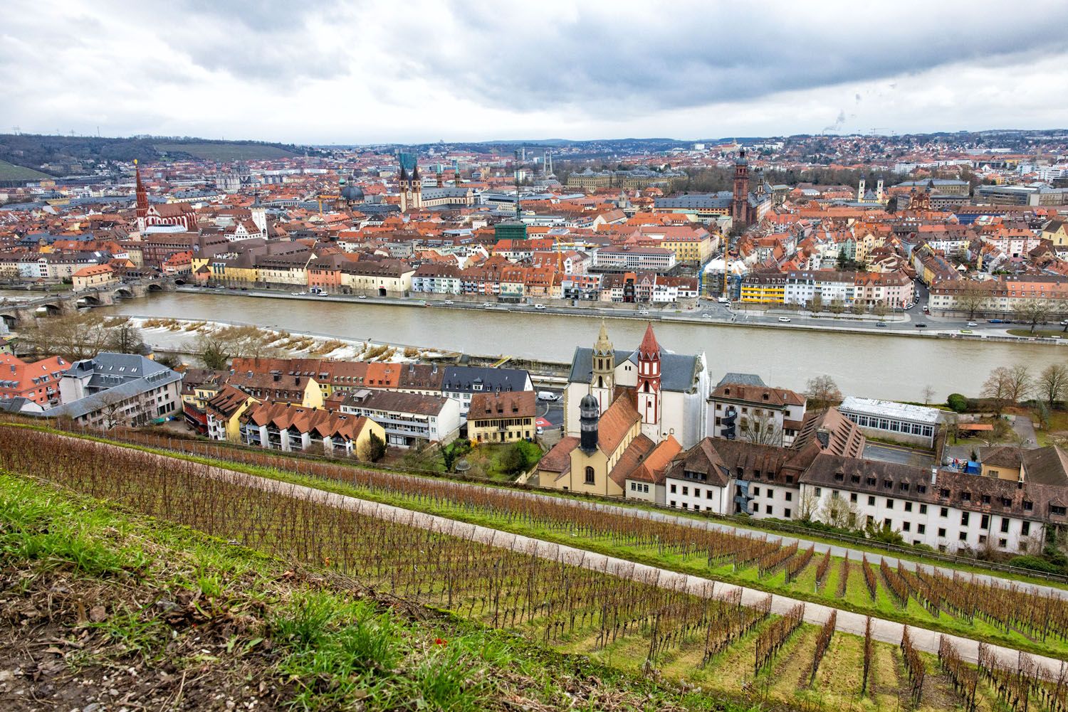 Marienburg Fortress View of Wurzburg