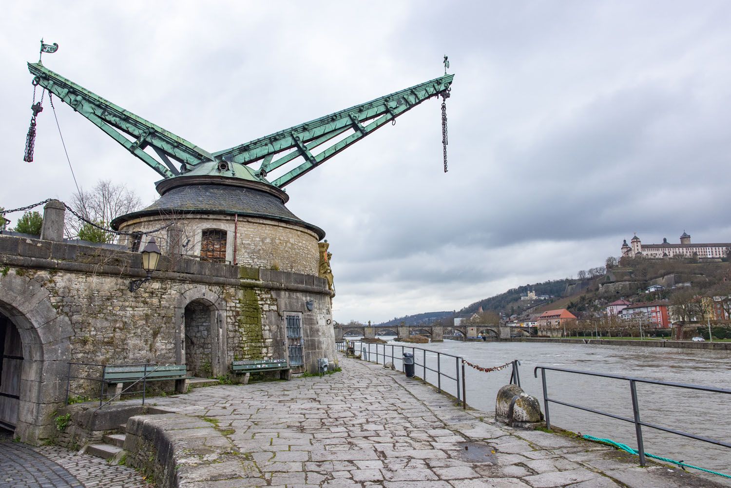 Wurzburg Old Crane